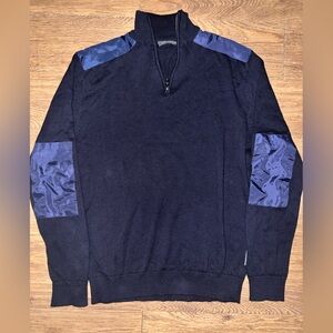 French Connection Navy 1/4 Zip Sweater
